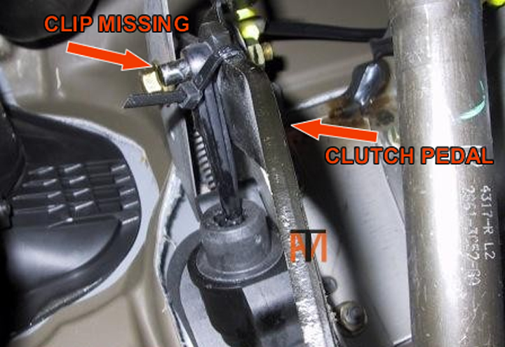 Fiesta Clutch Pedal